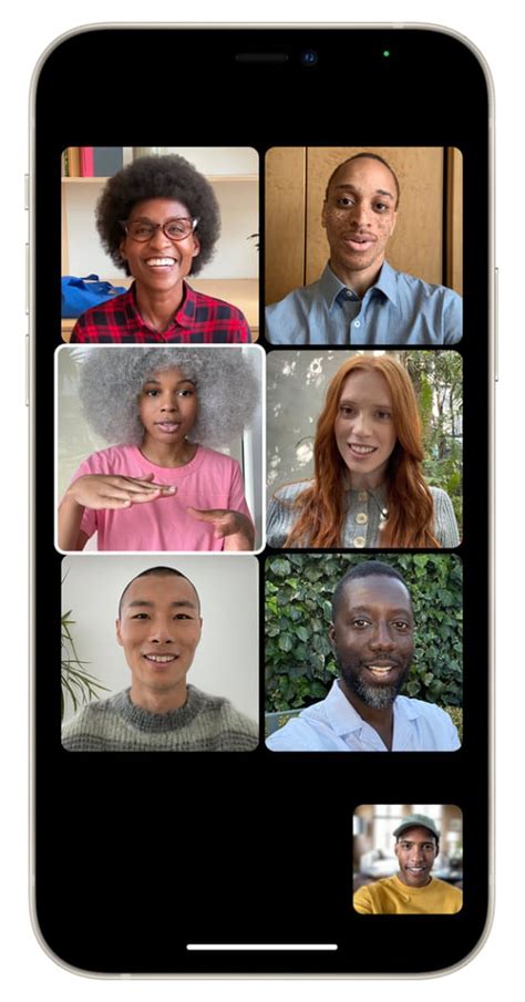 How to Use iOS 15 FaceTime 的图像结果