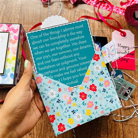 Friendship Day Letters & Decorated Envelopes for your Friends | Set of ...