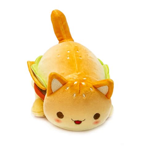 Buy Aphmau Meows Cat Plush Toy Soft Meemeow Stuffed Donut Cat Plumes ...