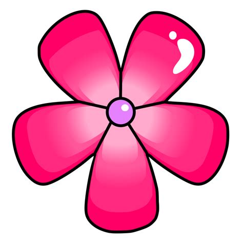 pink flower clipart 16775144 PNG