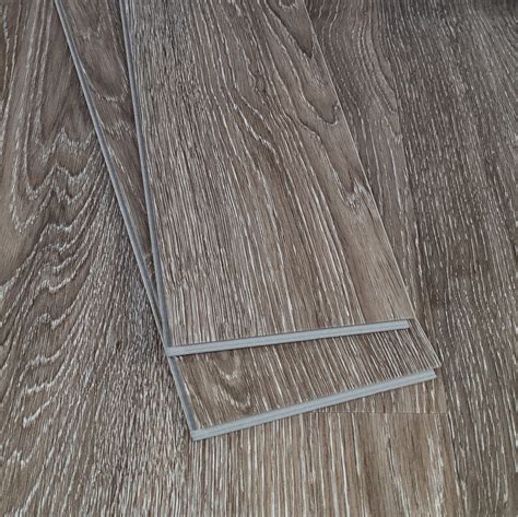 Weathered Grey and Brown Luxury Vinyl Plank Flooring | Ashford ...