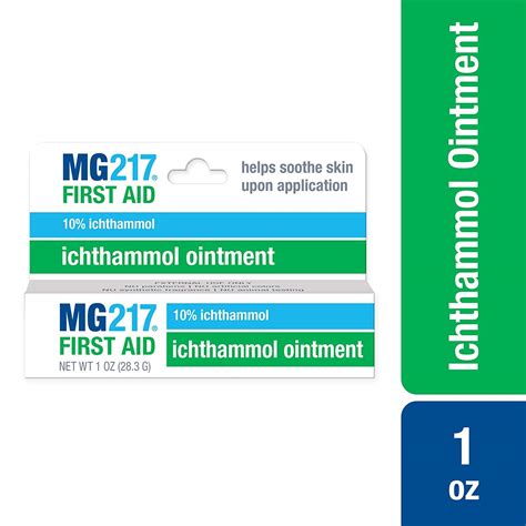 Pomada De Ictiol Para Heridas Menores Piel Irritada Primeros Auxilios ...