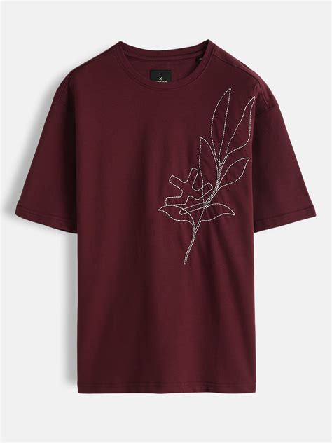 Buy Embroidery Oversized Tshirt Online in India | Wrogn