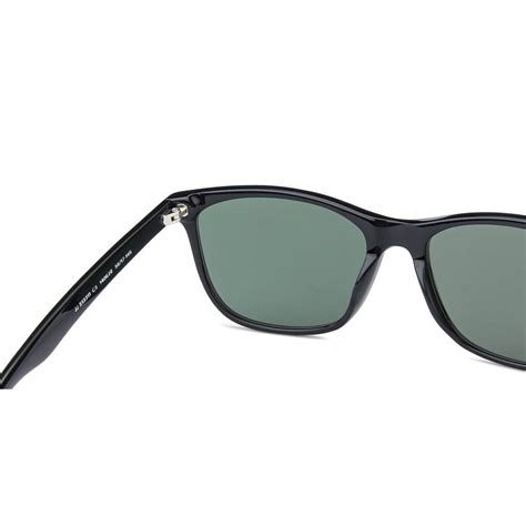 Black Green Solid Full Rim Square John Jacobs JJ Tints JJ S13311-C3 ...