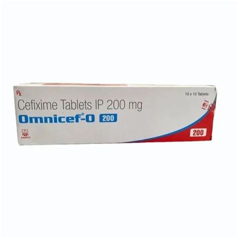 OMNICEF -O 200MG at ₹ 1499/box | Cefixime Ofloxacin Tablets in Nagpur ...