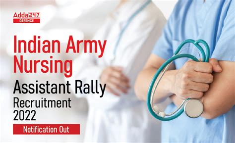 Army Nursing Assistant Vacancy 2022, Last Day to Apply