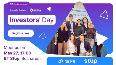 Investors Day #6 by Techcelerator - Biannual Portfolio Showcase, Stup ...