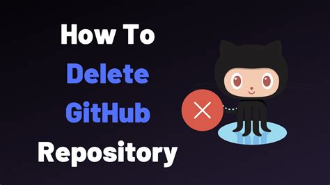 How to Remove Repository in GitHub 的图像结果