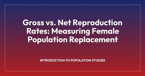 Image result for Gross Reproduction Rates Examples