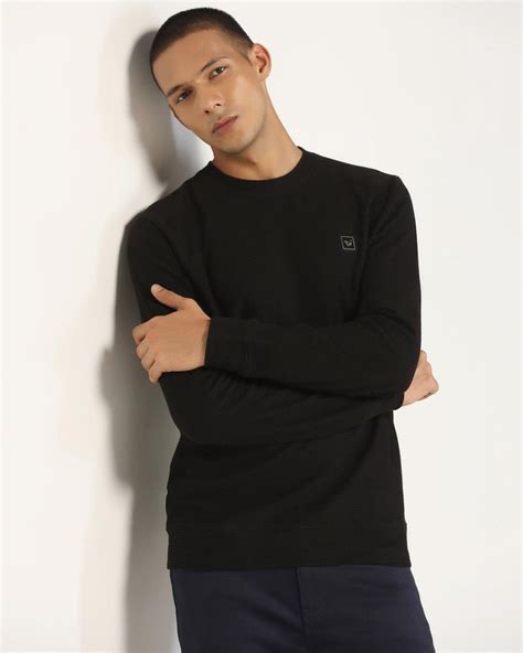 Buy Crew Neck Sweatshirt for Men Online in India - Blackberrys