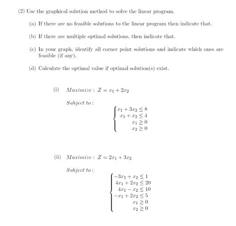 Image result for Graphical Method Solutions