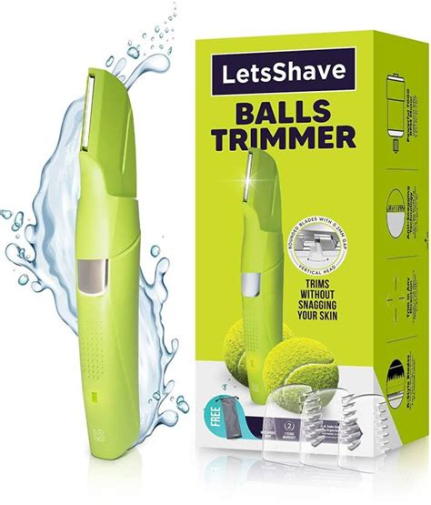 LetsShave Balls Trimmer Fully Waterproof Body Groomer 90 min Runtime 3 ...