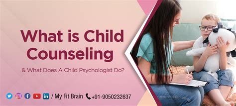 What Is Child Counseling & What Does a Child Psychologist Do? | My Fit ...