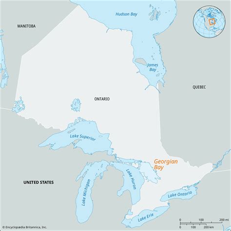 Georgian Bay | Canada, Map, Islands, & National Park | Britannica