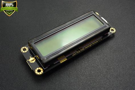 Buy Gravity: I2C 16x2 Arduino LCD with RGB Backlight Display RGB full ...