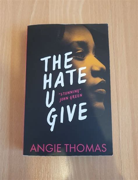 The Hate U Give Angie Thomas 的图像结果