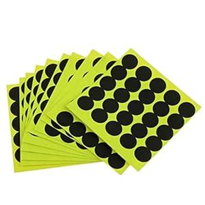 25pcs Shooting Targets Reactive Splatter Adhesive Paper Target with ...