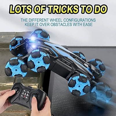 Buy RC Cars for Kids Boy Toys 8 Wheels Stunt Car Remote Control Car 2 ...