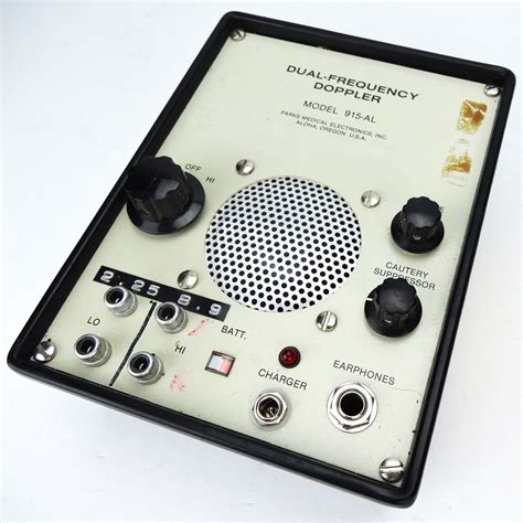 Parks Medical Electronics Ultrasonic Doppler Flow Detector 915-AL 2.25 ...