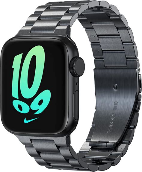 Amazon.co.jp: [ShinKin] バンド 金属 高級ステンレスバンド コンパチブル Apple Watch 49mm 45mm ...