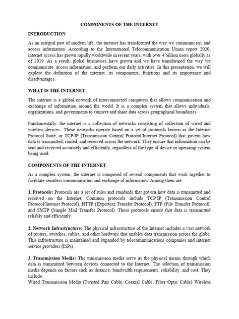 Components of Internet 的图像结果