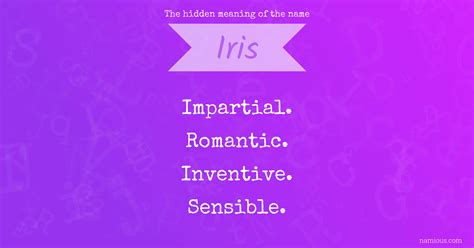 The hidden meaning of the name Iris | Namious