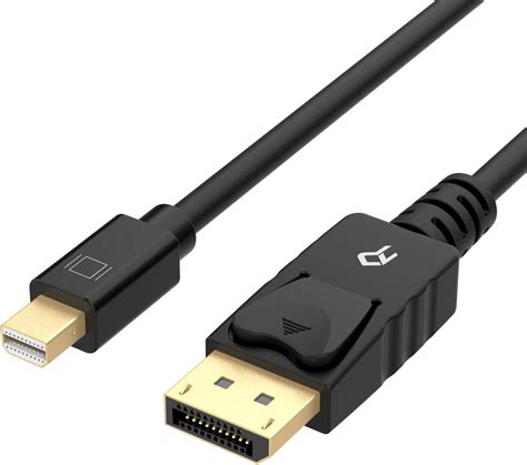 Rocstor Premium Mini DisplayPort Male to DisplayPort 1.2 Male Cable M/M ...