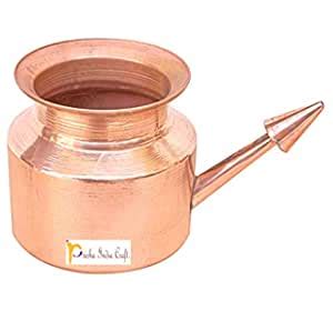 Amazon.in: Buy Prisha India Craft Copper Neti Pot for Sinus Irrigation ...