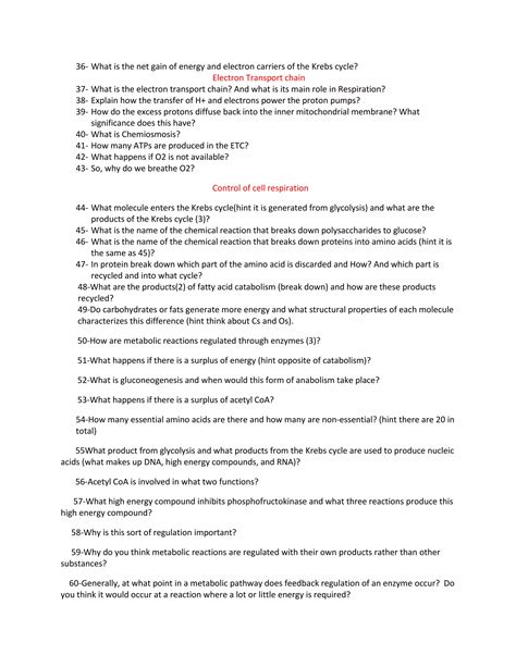 Making energy ppt questions chap9 | PDF