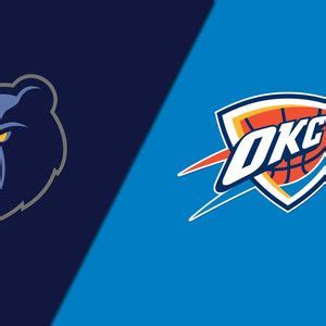 Oklahoma City Thunder vs. Memphis Grizzlies, Paycom Center, Oklahoma ...