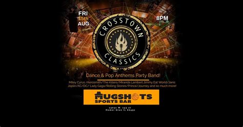 Crosstown Classics @ Mugshots, Mugshots Grill, Homer Glen, 15 August ...
