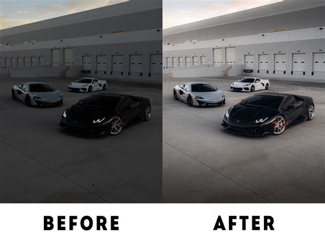 Automotive Lightroom Preset Pack | Car / Portrait / Lifestyle ...