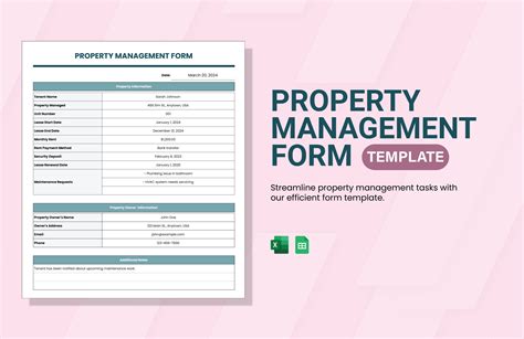 Free Property Management Templates to Edit Online