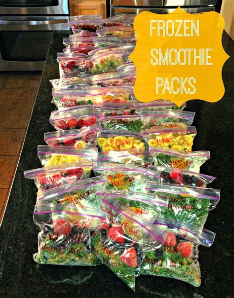 pre-packaged smoothies
