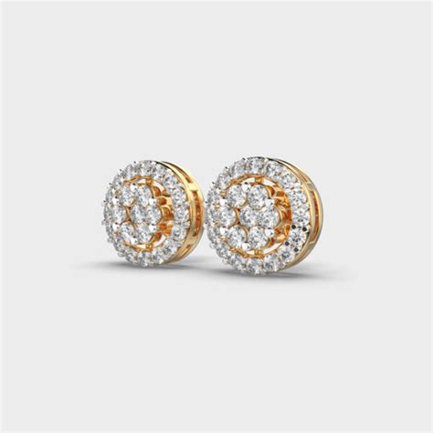 Buy Radiant Appeal Fancy Diamond Ear Studs At Jewelbox