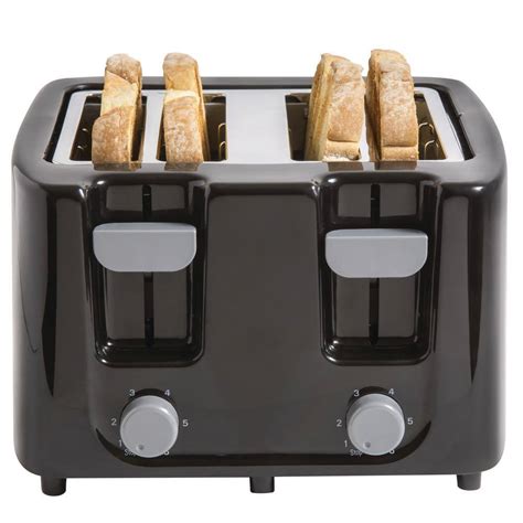 Buy 4-Slice Black Toaster with Cool-Touch Exterior Online at Lowest ...