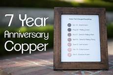 7 Year Wedding Anniversary Traditional Gift by 7 Year Anniversary Present Copper Project Anniversary 7 Year Wedding Anniversary Traditional Gift