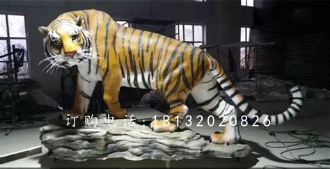 玻璃钢老虎雕塑-重庆雀羽雕塑有限公司