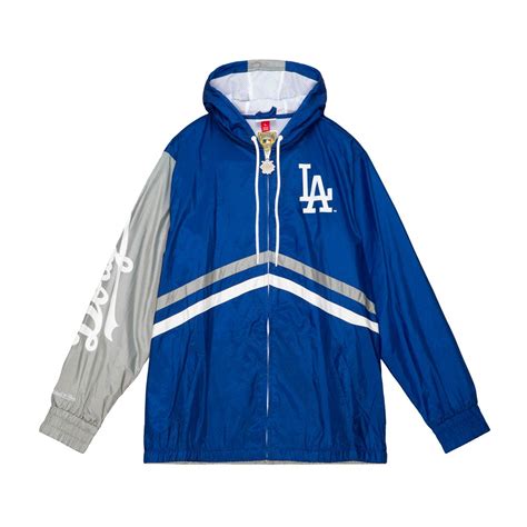Mitchell & Ness Los Angeles Dodgers Undeniable Full Zip Windbreaker ...