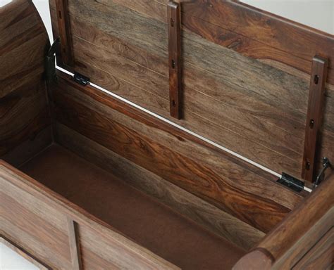 Buy Online Abu Dhabi Solid Wood Box Storage Bench