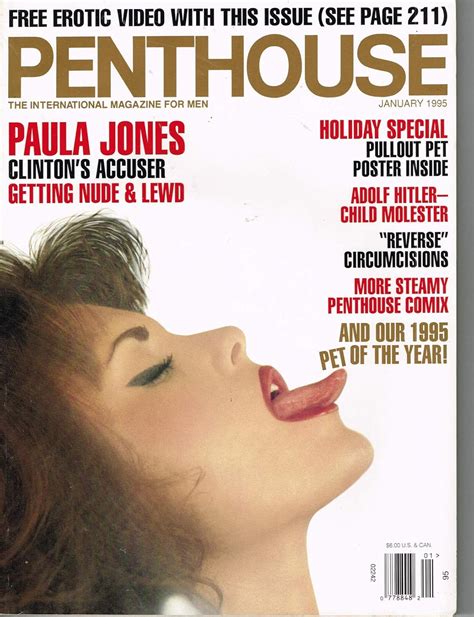 Amazon.com: Penthouse Magazine Paula Jones January 1995 Paperback ...