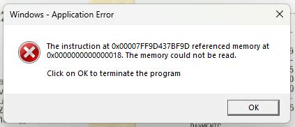 Image result for Application Error Problem
