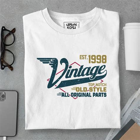 Vintage 1998 Old Style T-Shirt | Birthday | Urban Kosh