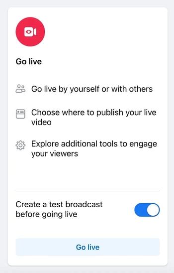 Using Facebook Live 的图像结果