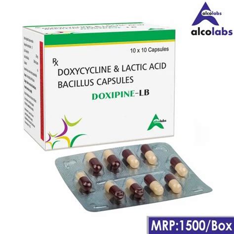 Antibiotics - Doxipine Doxycycline 100mg Capsules Trader - Wholesaler ...