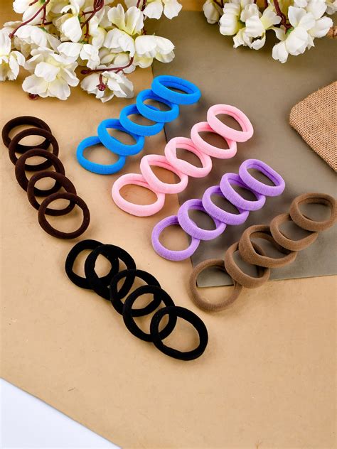 Buy Set of 30 Hair Rubber Band - Hair Accessories for Women Online at ...