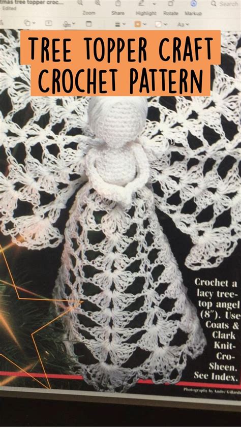 Image result for Crochet Tree Topper Pattern Free