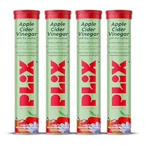 The Plant Fix Plix Probiotics+ Apple Cider Vinegar Effervescent Tablets ...