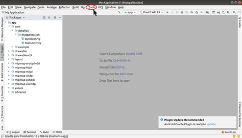 Android SDK Manager 的图像结果
