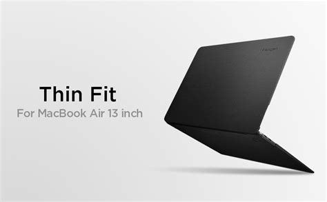 Spigen Thin Fit for MacBook Air 13 inch Case, Compatible with A2337 (M1 ...
